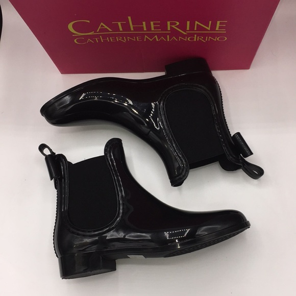 Catherine Malandrino Black Brielle Bow 
